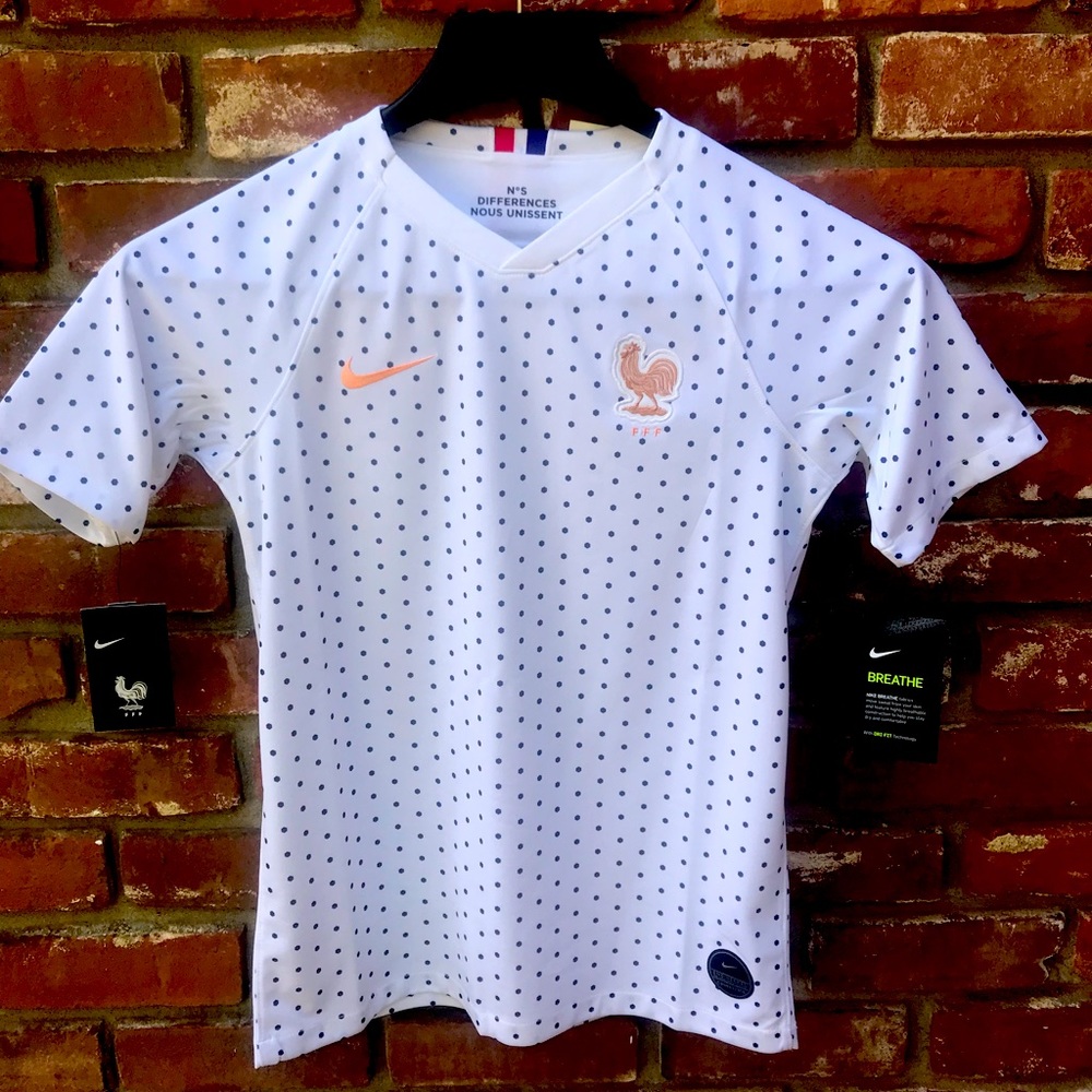 Nike France National soccer Team Jersey. Youth XL